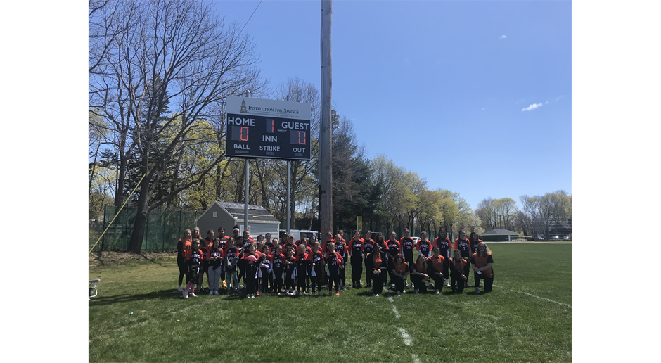 Grateful for our new Bialek scoreboard